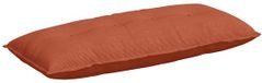 vidaXL Rugkussen Rood-Oranje 120 x 50 cm Corduroy Stof
