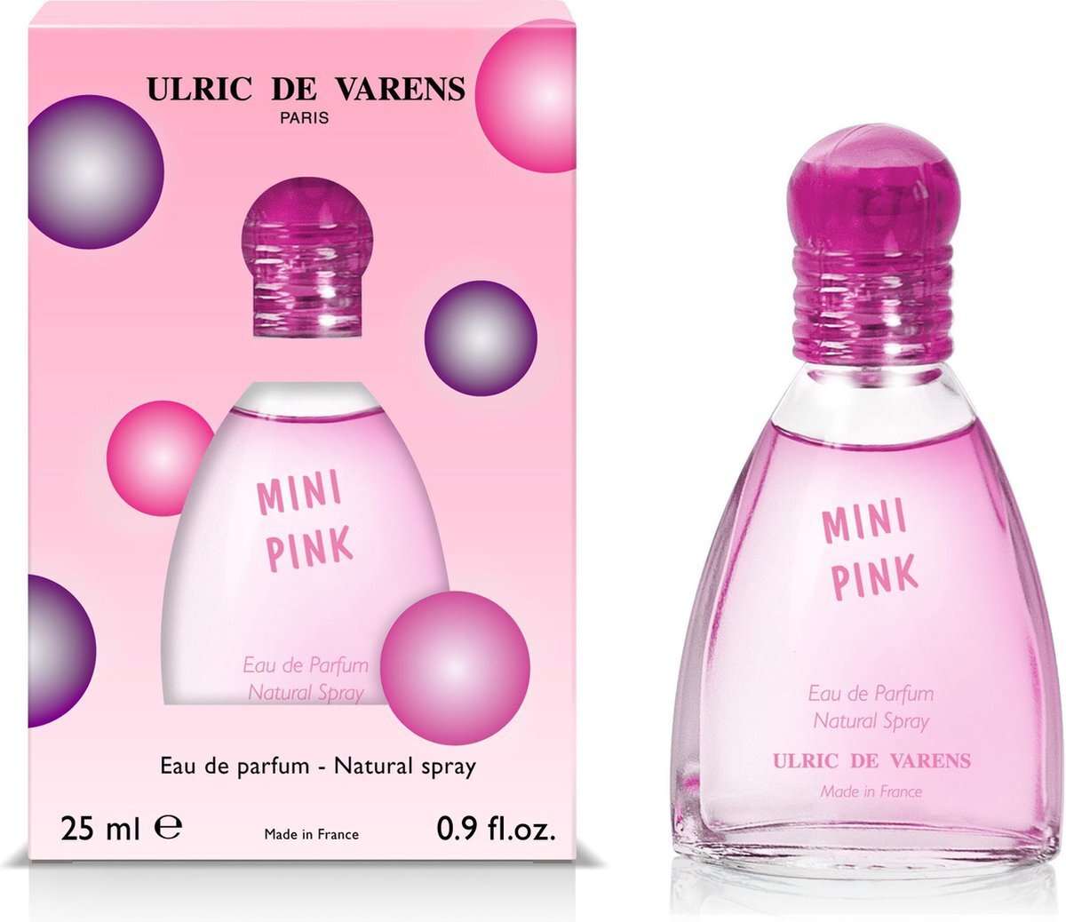 Jacques Saint Pres UDV mini pink edt 25ml 12x6 25 ml / dames