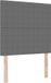 vidaXL Hoofdbord Lichtgrijs 100 cm Corduroy Stof
