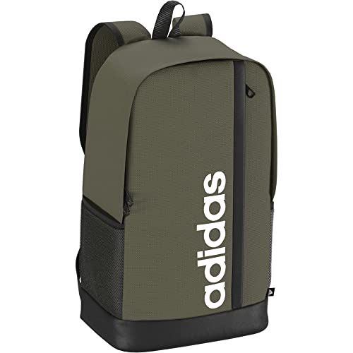 Adidas HF0112 LINEAR BP sportrugzak unisex - focus olijf/zwart/wit NS