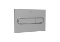 Roca A890195002 PL1 (One) aandrijfplaat dubbele ontlading, kleur, kunststof, grijs gelakt