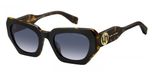 Marc Jacobs MARC 851/S Black Havana Zonnebril voor Dames