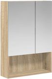 vidaXL Badkamerspiegelkast Sonoma Eiken 50 x 14,5 x 70 cm