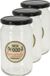 Excellent Houseware Voorraadpotten/ weckpotten - 5x - 720 ml - schroefdeksel - 7,8 x 15 cm