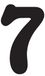 Imex El Zorro B-13657 Nummer 7 (150 x 3 mm)