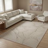TapisTrend Designer tapijt Beige 140x200 cm