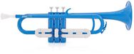 Gear4music playLITE Hybride Trompet, Blauw