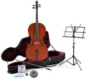 Gear4music 1/4 Studentencello + Beginnerspakket