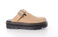 Dr Martens dames clog Zebzag mule suède camel
