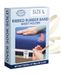 RUBBER HUGGER Lakenhouderband, kingsize matras, lakenhouder voor hoeken, elastische beddengoedhouderband om lakens op het bed te houden, 1 riem voor verstelbare matrassen inbegrepen, groot formaat