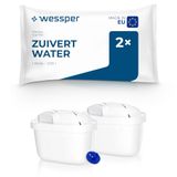 Wessper Waterfilterpatroon, Extra PIN voor de Brita-Kan- 2 Verpakking