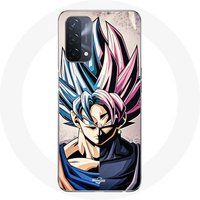 Maniacase Etui maniacase voor Oppo A93 5G Dragon ball z super goku ssj