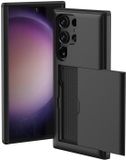 imoshion Hoesje met Pasjeshouder - Geschikt voor Samsung Galaxy S23 Ultra - Zwart