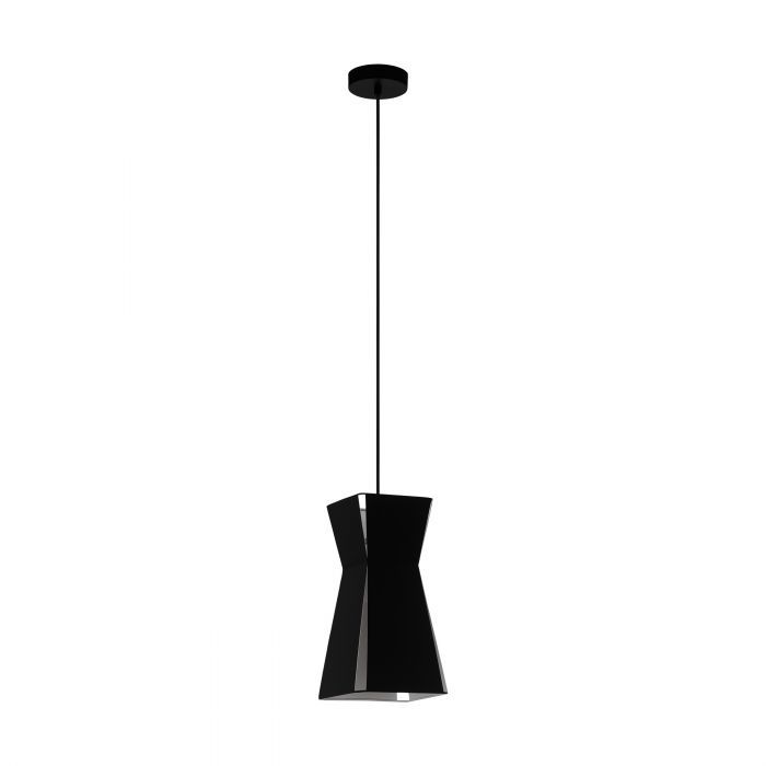 EGLO Valecrosia Hanglamp - Zwart - E27 - 110cm
