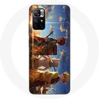 Maniacase Etui Redmi Note 11 5G tanjiro inosuke en zenitsu