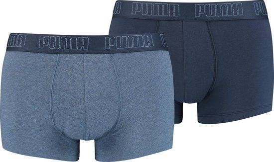 PUMA Basic 2P Trunks Blauw - Heren - Maat XL