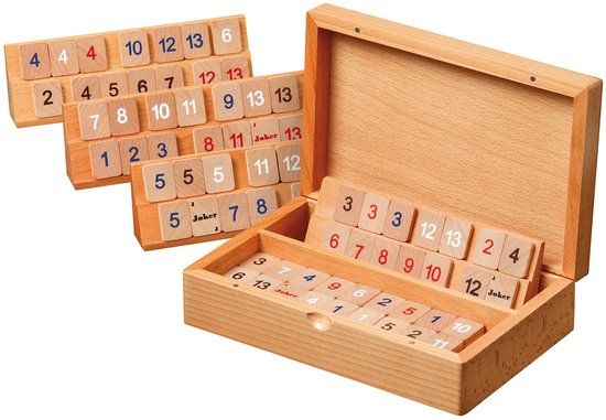 Philos Rummy - Houten Rummy Spel - 4014156036086