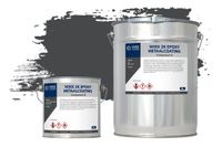 Wixx 2K Epoxy Metaalcoating - 5L - RAL 7021 | Noir gris