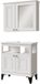 Vicco Ensemble de salle de bain Vanity, Wit, 2 pièces