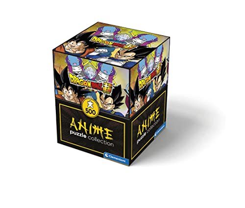 Clementoni - Puzzel 500 Stukjes High Quality Collection Anime Cube Dragonball, Puzzel Voor Volwassenen en Kinderen, 14-99 jaar, 35135