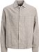 Jack & Jones Premium Overhemd Relaxed Fit Geruit Linnenmix Lange Mouw Heren M Aluminum