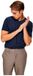 SELECTED SLHNEWPIMA SS V-NECK TEE B Heren T-shirt - Blauw - Maat L