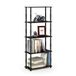 Furinno Turn-N-Tube 5-traps multifunctioneel rek met klassieke buizen, Americano/zwart
