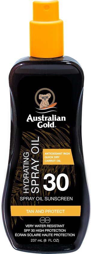 Australian Gold Sunscreen Spray Oil SPF30