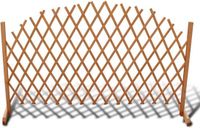 vidaXL Tuinlatwerk 180x100 cm massief hout