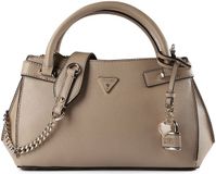 GUESS Serenova Girlfriend Satchel Handtas Pale Mocha