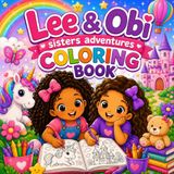 Lalee & Obi Sisters Adventure: Coloring Book