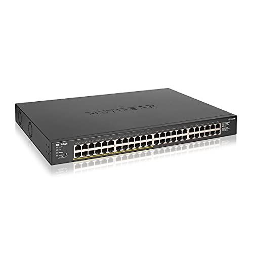 NETGEAR 48-poorts Gigabit Ethernet Unmanaged PoE+ Switch (GS348PP)