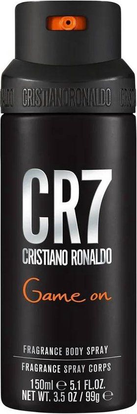 Cristiano Ronaldo CR7 Game On Body Spray 150ml - Fris - Jongens en meisjes