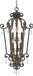 Steady Lighting Moderne Kroonluchter Metaal Blauw E14 6 Lichtpunten