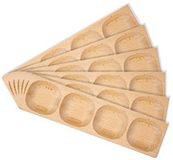 Yellow Door educatief speelgoed 4-Pebble woordbouw tray set van 6.