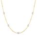 Glanzstücke München Ketting goudgeel / parelwit