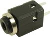Cliff FC681375V Jackplug 3.5 mm Bus, montage Aantal polen: 3 Stereo Zwart 1 stuk(s)