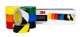 3M 471DEMO5S Ruban de délimitation Vinyle Jaune, Orange, Rouge, Vert, Bleu, Noir, Jaune/noir (réfléchissant), Blanc/noir 33 m x 50 mm