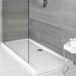 Hudson Reed Receveur de douche rectangulaire plat - Blanc - Antidérapant - 150 cm x 90 cm
