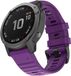 By Qubix Qubix - Siliconen bandje voor Garmin - 26mm Quickfit - Paars