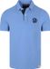 Superdry Polo Piqué Monogram Blauw - Maat 3XL - Heren