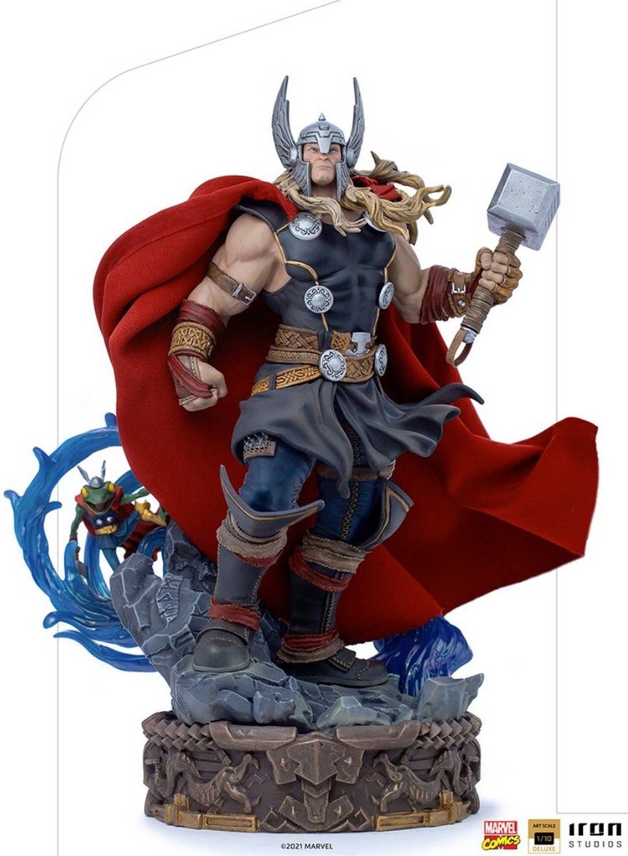 Iron Studios Iron Studios Marvel Comics - Thor Unleashed 1/10 Scale Deluxe Statue / Beeld