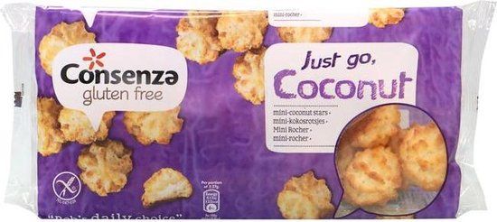 Consenza Koek Kokosrotsjes - 250Gr