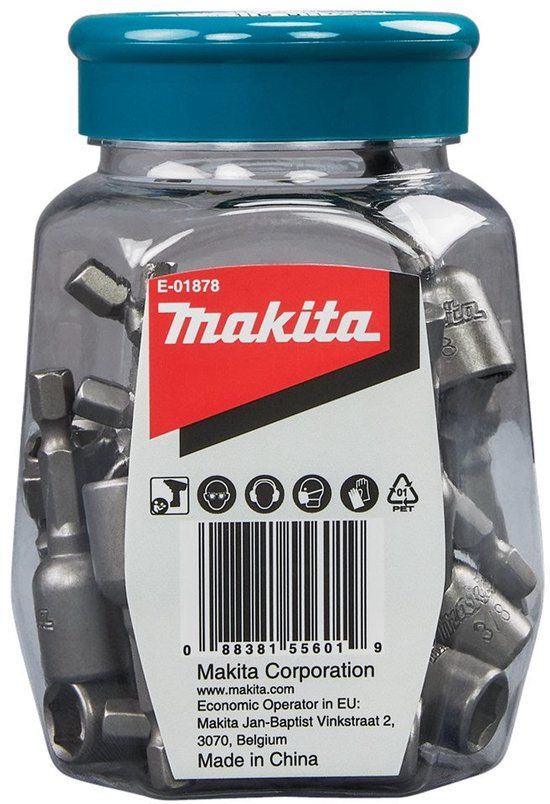 Makita Accessoires Dop | 3/8"x50mm | standaard | 30 stuks - E-01878