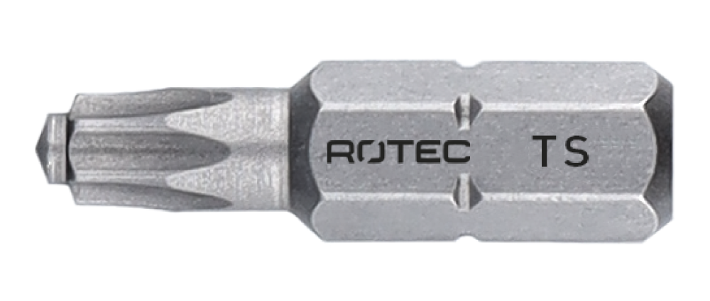 Rotec Schroefbit, BASIC, C6.3, T-ST30x25 (2 stuks)