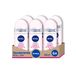 Nivea Pearl & Beauty Roll-On Deodorant, 6 x 50 ml