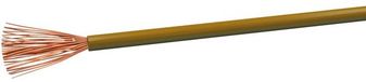 Voka Kabelwerk H07VK25BR Geïsoleerde kabel H07V-K 1 x 2.50 mm² Bruin 100 m