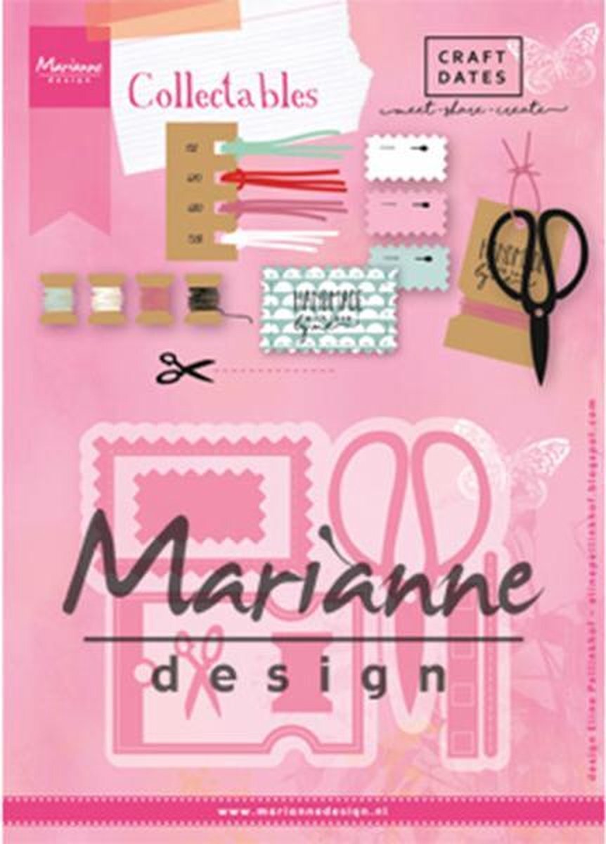 Marianne Design Collectables - snij- embosstencil - Eline's Cr