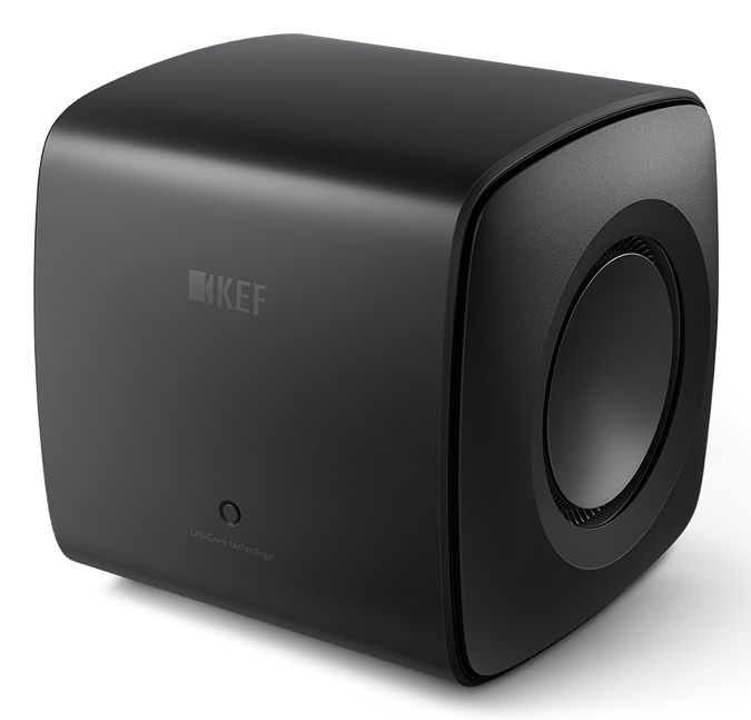 KEF KC62 Subwoofer - Carbonzwart