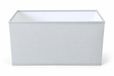 FKL DESIGN Home Deco Elegante lampenkap Milano E14, lichtgrijs